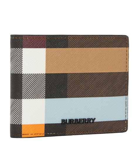 burberry check wallet